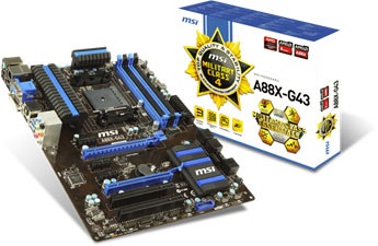 MSI анонсировала материнские платы AMD FM2+ Military Class 4