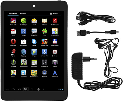 Планшет Treelogic Brevis 785DC IPS в тонком металлическом корпусе