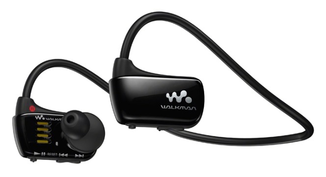 Влагозащищенные наушники-плеер Sony Walkman NWZ-W274S