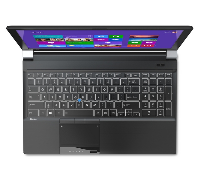 Первая мобильная рабочая станция Toshiba Tecra W50