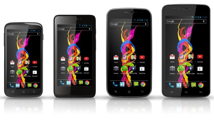 Бюджетная линейка Android-смартфонов Archos Titanium