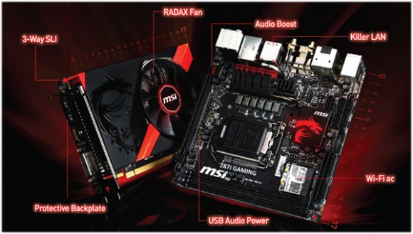 MSI Z87I GAMING AC и GTX760 GAMING ITX – официально