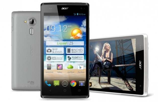 Acer Liquid Z5 – доступный Android-великан