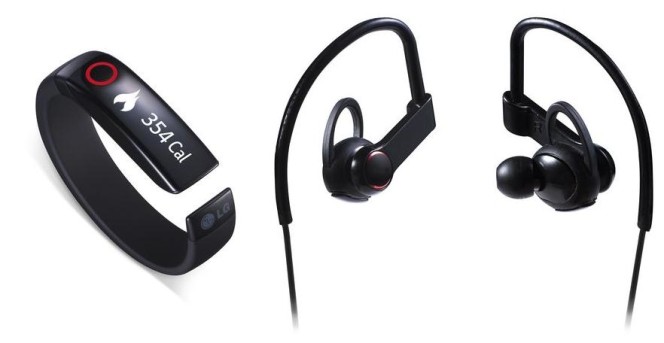 Представлены мобильные фитнес-устройства LG