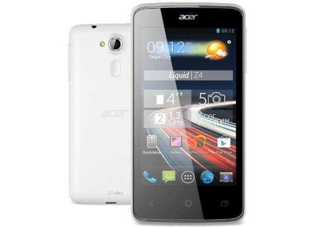 Acer анонсировала два новых смартфона Liquid E3 и Liquid Z4